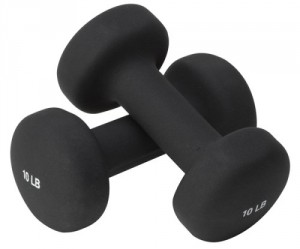 Valeo HW10 10-Pound Neoprene Hand Weights