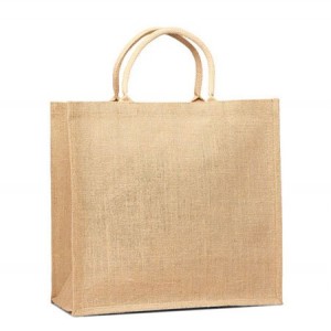 Eco-Friendly Reusable Large Natural Grocery Tote Jute