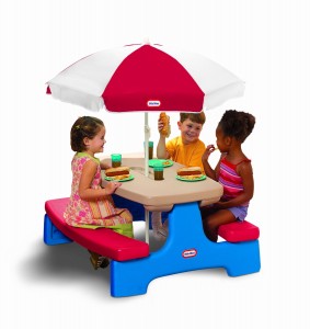Kids Play Table With Umbrella- fun never ends