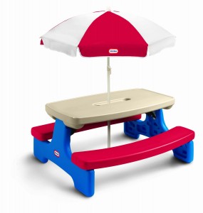 Little Tikes Easy Store Large Picnic Table