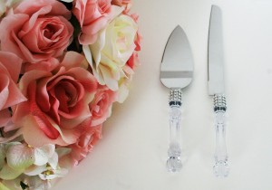 Lolasaturdays Wedding Party Cake Knife Server Set