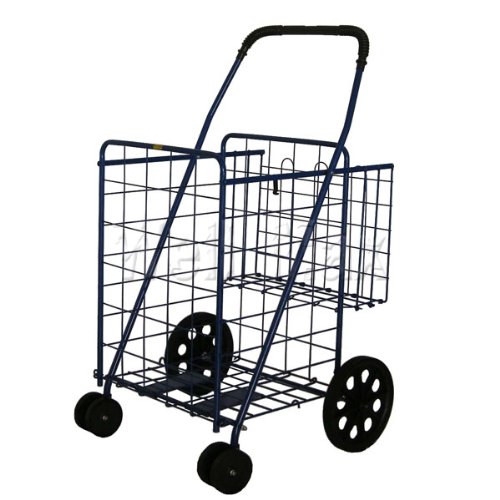 STRONICS Jumbo Folding Shopping Cart