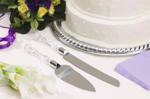 Wedding Knife and Server Set - Add beauty and romance to your wedding day