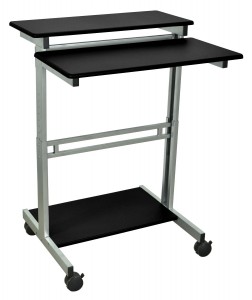 LUXOR Standup-31.5-B Stand Up Workstation