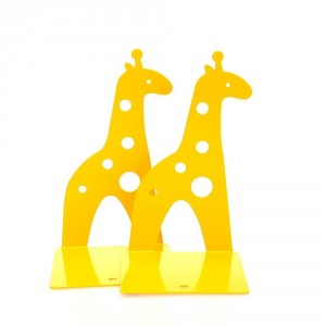 Marrywindix Yellow Cute Giraff Nonskid Bookends Bookend Art Gift