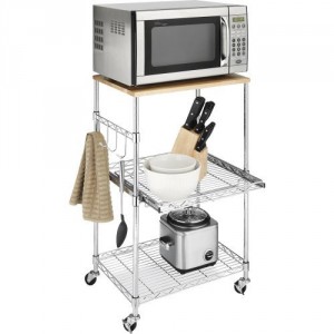 5 Best Microwave Cart – Keep your kitchen organized while saving your counter-top space