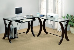 Coaster L-Shape Home Office Computer Desk