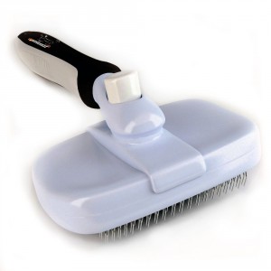 Groomeasy Slicker Brush for Dogs and Cats