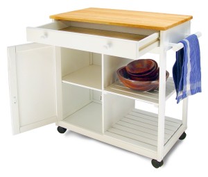 Kitchen Cart - Limited kitchen space is not an issue now