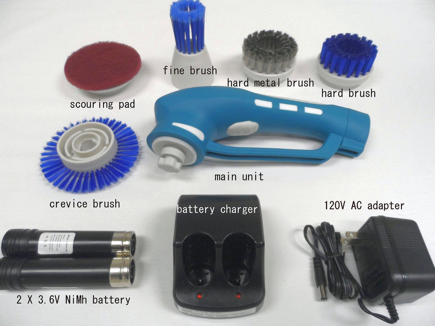 5 Best Power Scrubber Kitchen washing good assistance Tool Box