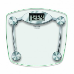 Taylor Glass and Chrome Digital Scale