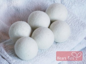 Wool Dryer Balls - Shorten your drying time