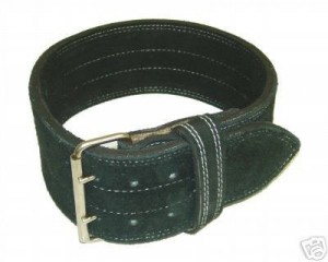 Leather Power Weight Lifting Belt