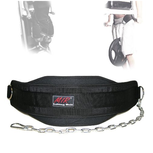 MIR Weight Lifting Dip Belt with chain