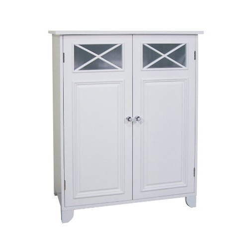 Elegant Home Fashions Dawson Collection Shelved Floor Cabinet