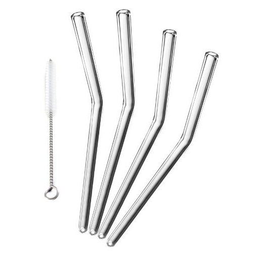 Glass Dharma Beautiful Bends 9.5mm Drinking Straws