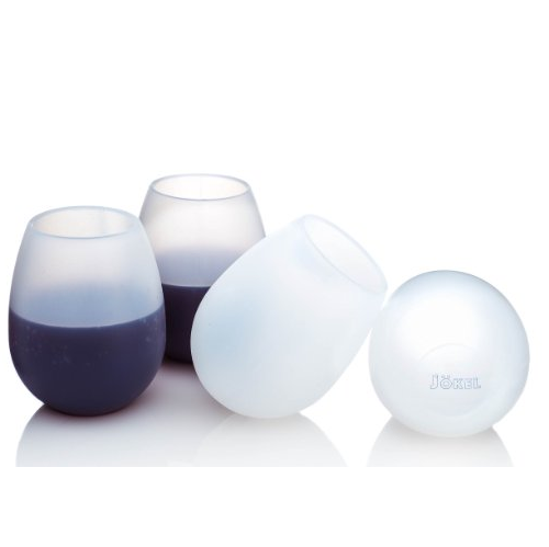 Jökel Set of 4 Silicone Wine Glasses