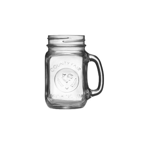 Libbey County Fair 16.5-Ounce Drinking Jar