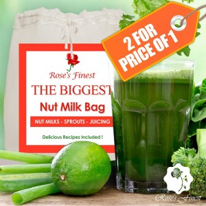 Nut Milk Bag - Make making your own nut milk a breeze