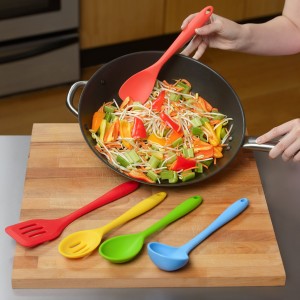 Silicone Cooking Utensils Set - Must have for any kitchen