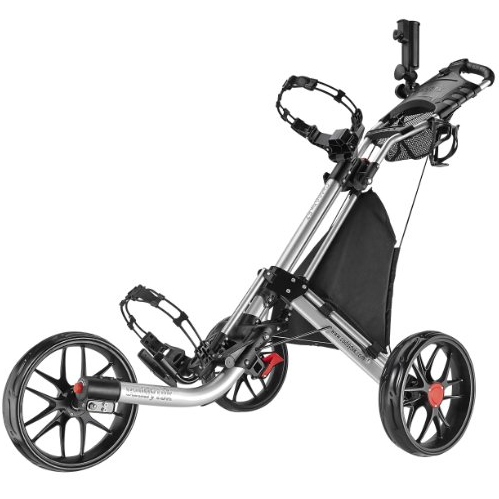 CaddyTek EZ-Fold 3 Wheel Golf Push Cart