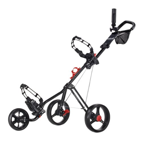 CaddyTek SuperLite Deluxe Golf Push Cart