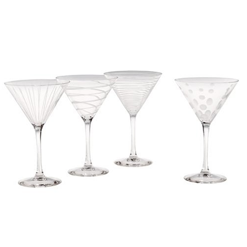 Mikasa Cheers Martini Glasses