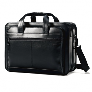 Samsonite Leather Expandable Briefcase