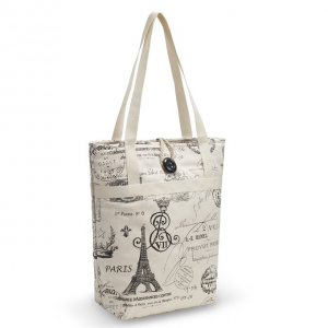 Travel Tote Bag Cotton Handmade