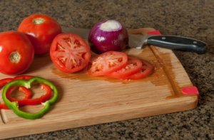 Bamboo Cutting Board with Juice Groove - Perfect cooking and chopping companion