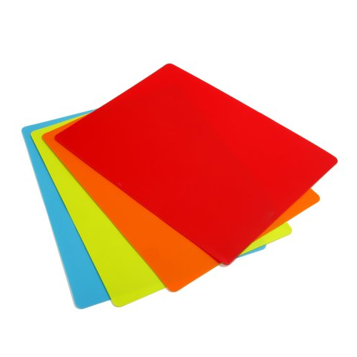 Norpro 4 Piece Gripping Flexible Color Cutting Mats