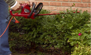 Electric Hedge Trimmer - Make short work of hedges and shrubs