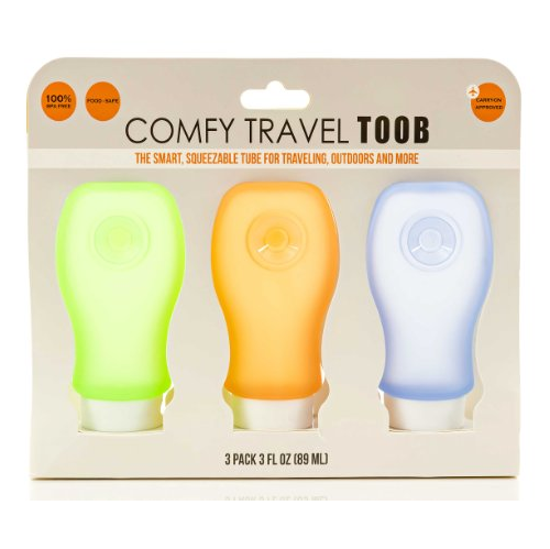 Comfy Travel Toob Silicone Bottles Set