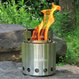 Patented Wood Burning Backpacking Stove