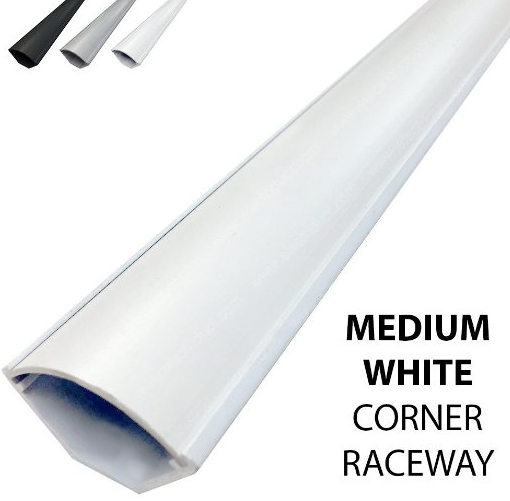 Medium Corner Duct Cable Raceway