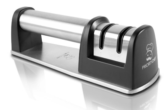 PriorityChef Knife Sharpener for Straight and Serrated Knives