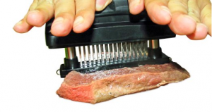 Stainless Steel Blades Meat Tenderizer - The secret for achieving zestful and savory results