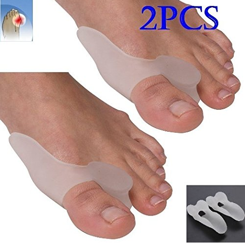 Cerkos Gel Toe Separators Stretchers Bunion