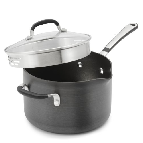 Simply Calphalon Nonstick 4-Quart Saucepan