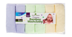 Bamboo Baby Washcloths - Bath time is fun and easy now