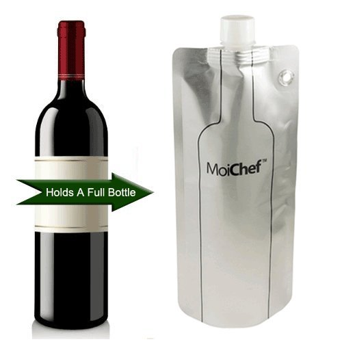 MoiChef Collapsible Reusable Wine Bottle