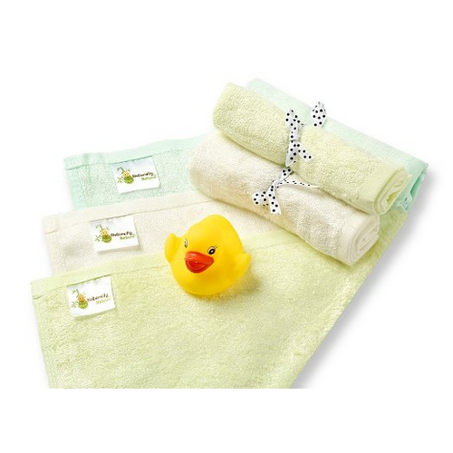 Naturally Natures Bamboo Baby Washcloths