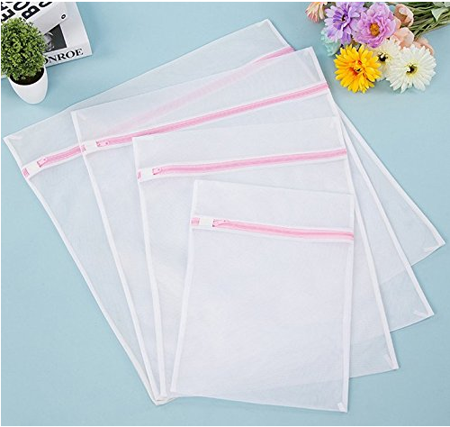 Set of 4 Mesh Laundry Bags