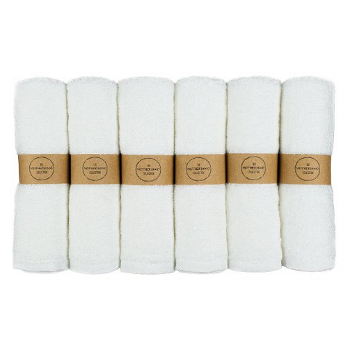 The Motherhood Collection 6 ULTRA SOFT Baby Bath Washcloths