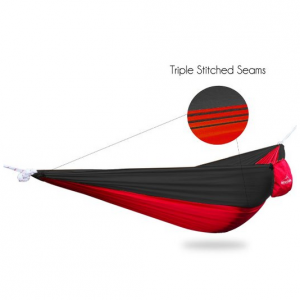 The Rocky Peak BEST Ultralight Single Person Parachute Hammock for Camping