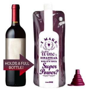 Unique Christmas Gift! Foldable Unbreakable Wine Bottle