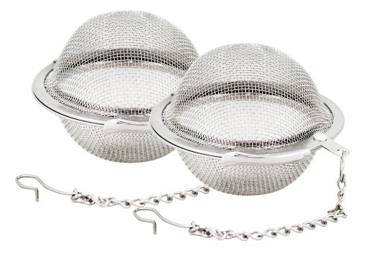 Fu Store 2pcs Stainless Steel Mesh Tea Ball