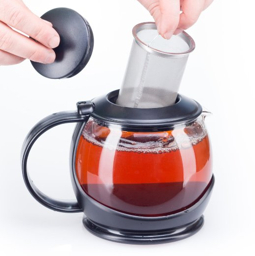 bobuCuisine Stunning Glass Teapot Globe with Cozy Warmer