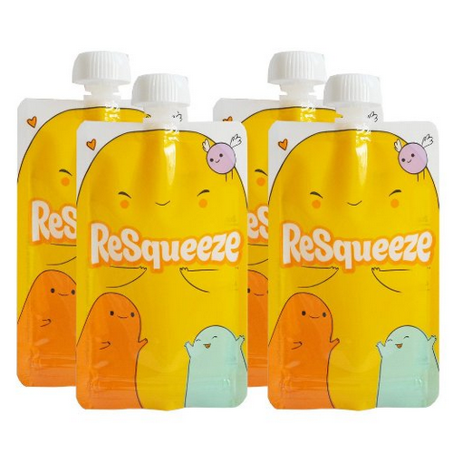 Resqueeze Reusable Food Pouch 6 oz