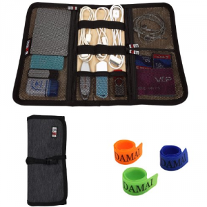 5 Best Universal Electronics Accessories Travel Organizer – Keep everything safe and mess free